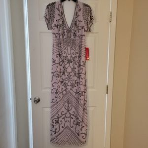 Beaded Lace Formal Dress